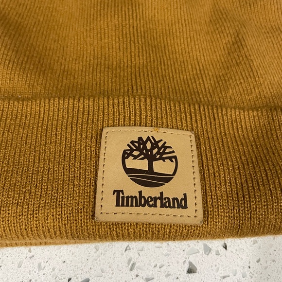 Timberland Men's Brown Knit Beanie - Picture 2 of 4